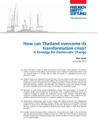 How can Thailand overcome its transformation crisis?