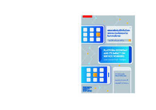 Platform economy and its impact on service workers